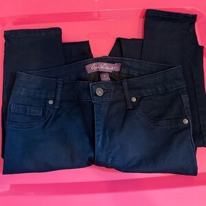 Gloria Vanderbilt Navy Jeggings